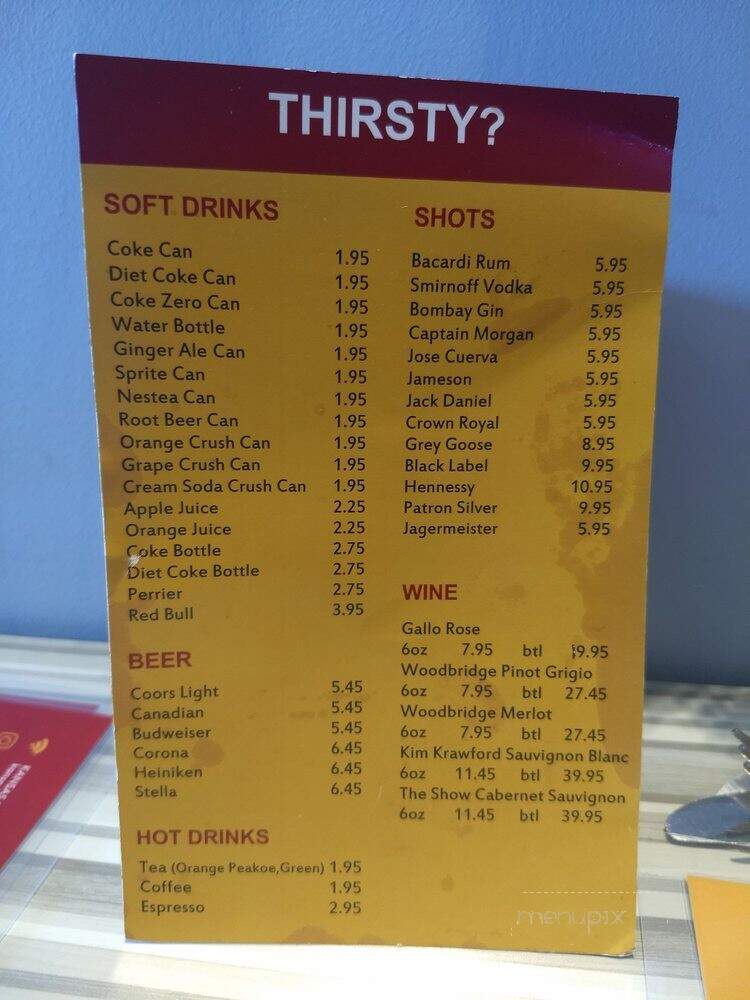 Kansas King - Richmond Hill, ON menu_pic