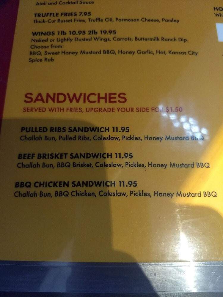 Kansas King - Richmond Hill, ON menu_pic