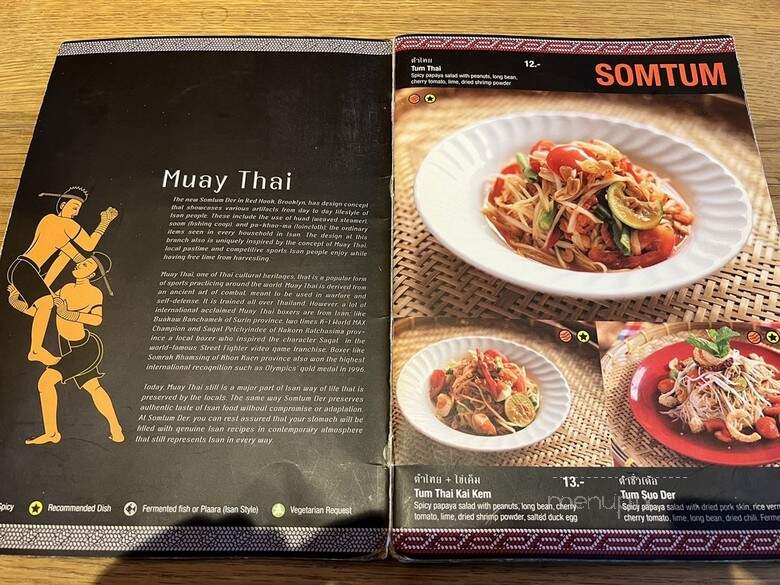 Somtum Der Redhook - New York, NY menu_pic