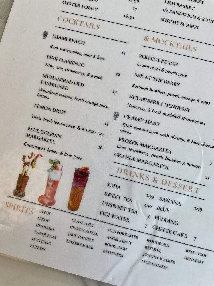 The Seafood Lady - Louisville, KY menu_pic