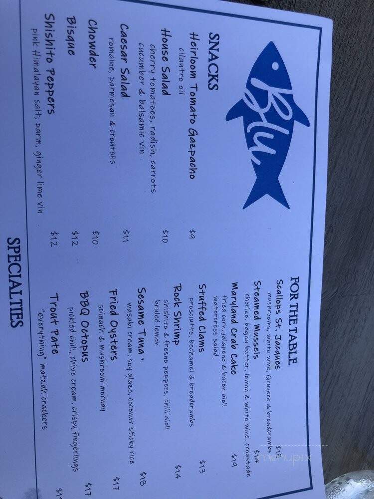 Blu, the Restaurant - Beachwood, OH