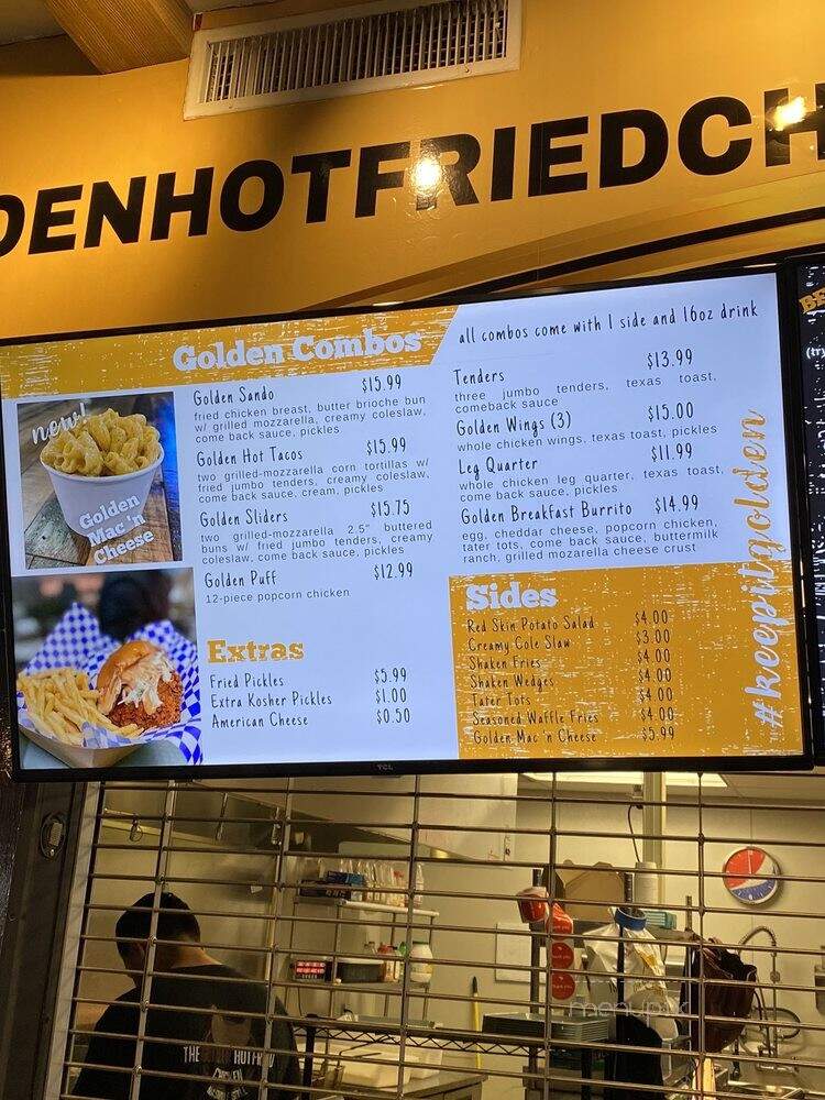 The Golden Hot Fried Chicken - Santa Ana, CA menu_pic