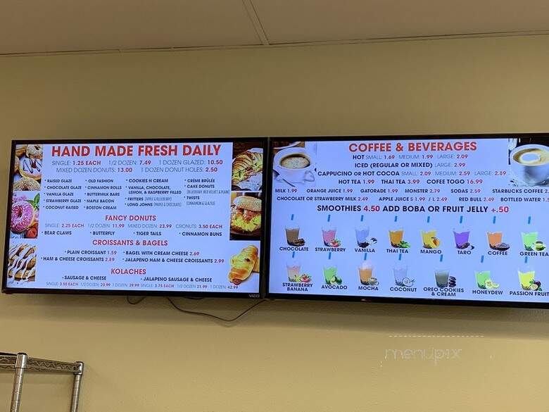 Super Donuts - Lakewood, CO menu_pic
