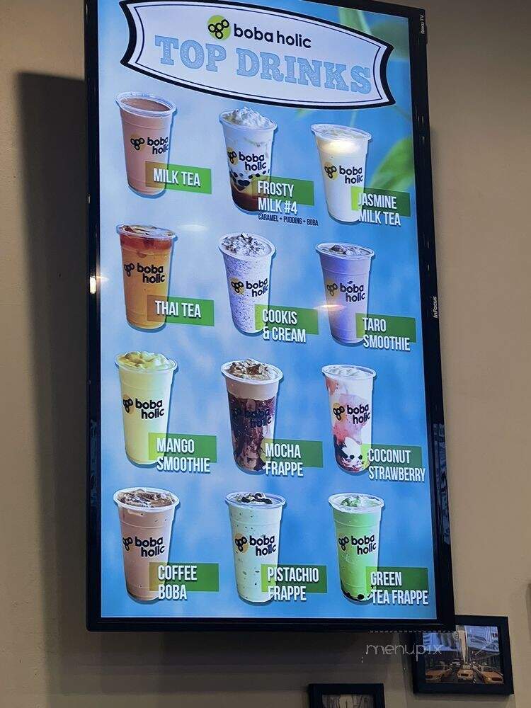 BobaHolic - Buena Park, CA menu_pic