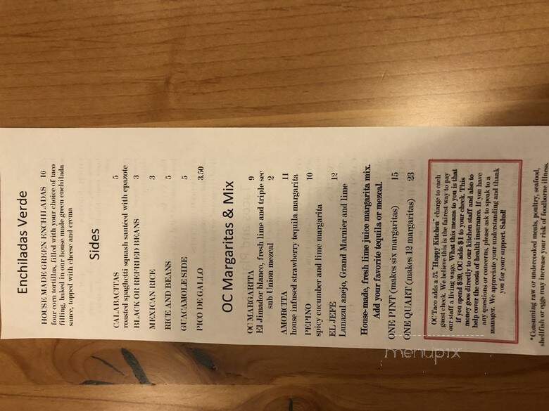 OC Taco - Oregon City, OR menu_pic