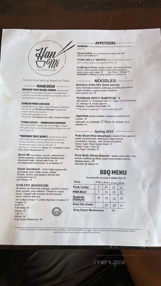 Han-Mi - Chattanooga, TN menu_pic