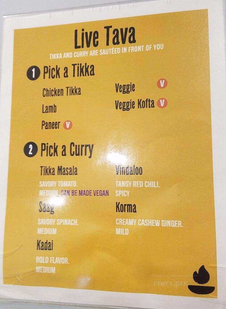 Tikka N' Curry - Chicago, IL menu_pic