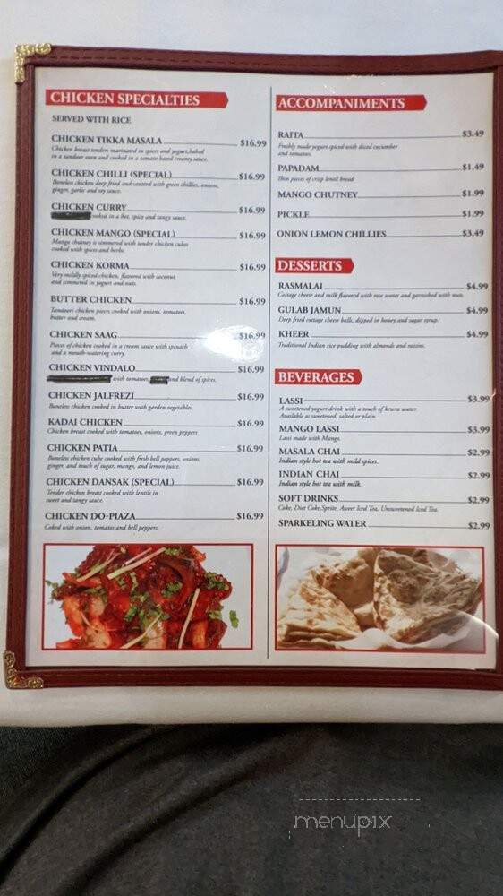 Everest Restaurant - Winchester, VA menu_pic