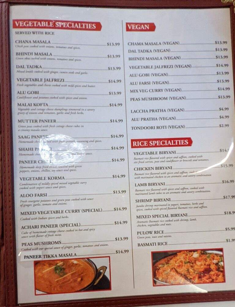 Everest Restaurant - Winchester, VA menu_pic