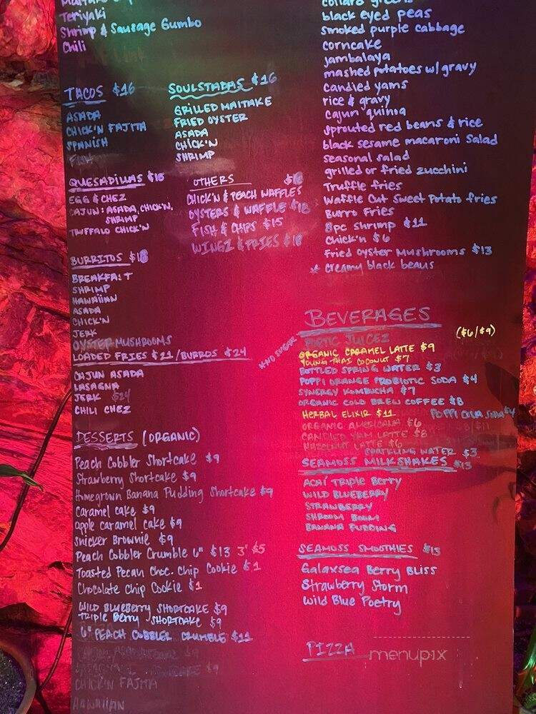 Crystals Soul Cafe - Los Angeles, CA menu_pic