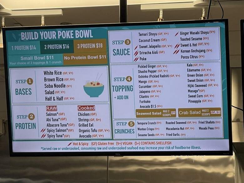 Poke Mian - Woodbridge, VA menu_pic