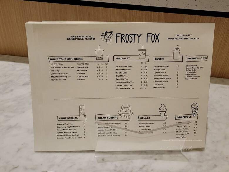 Frosty Fox - Gainesville, FL