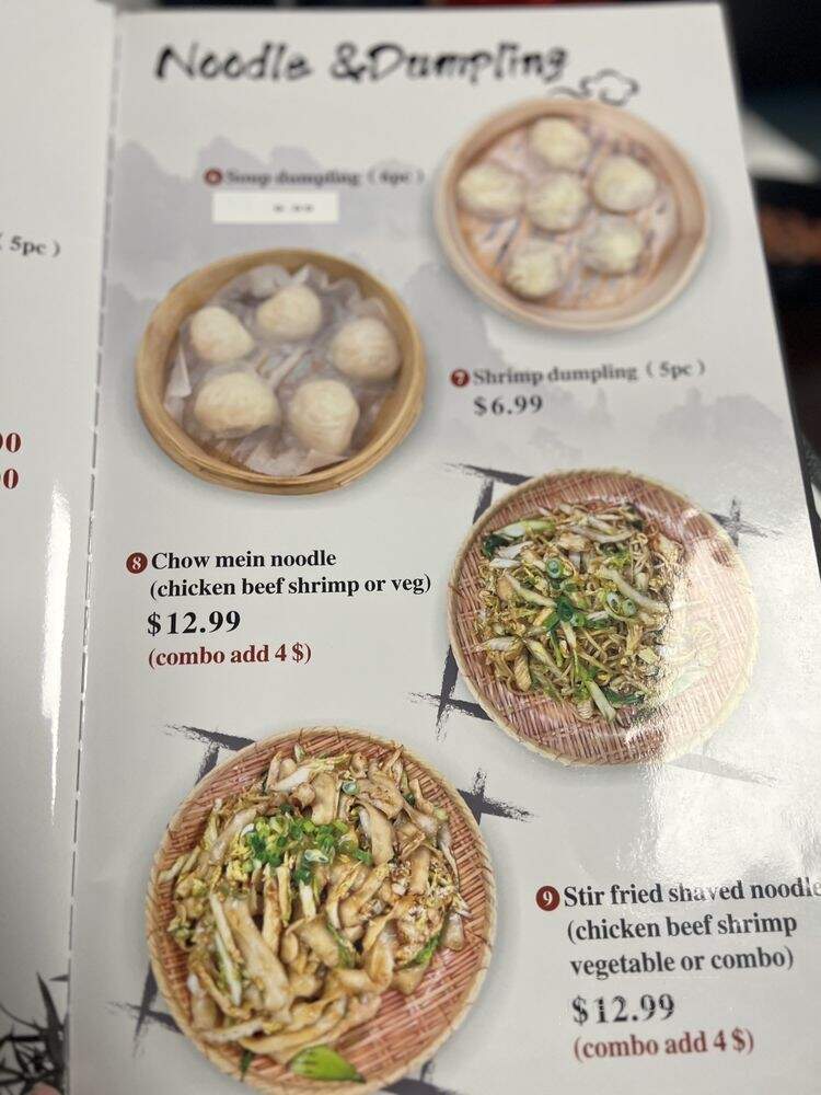 Magic Noodle - Norman, OK menu_pic