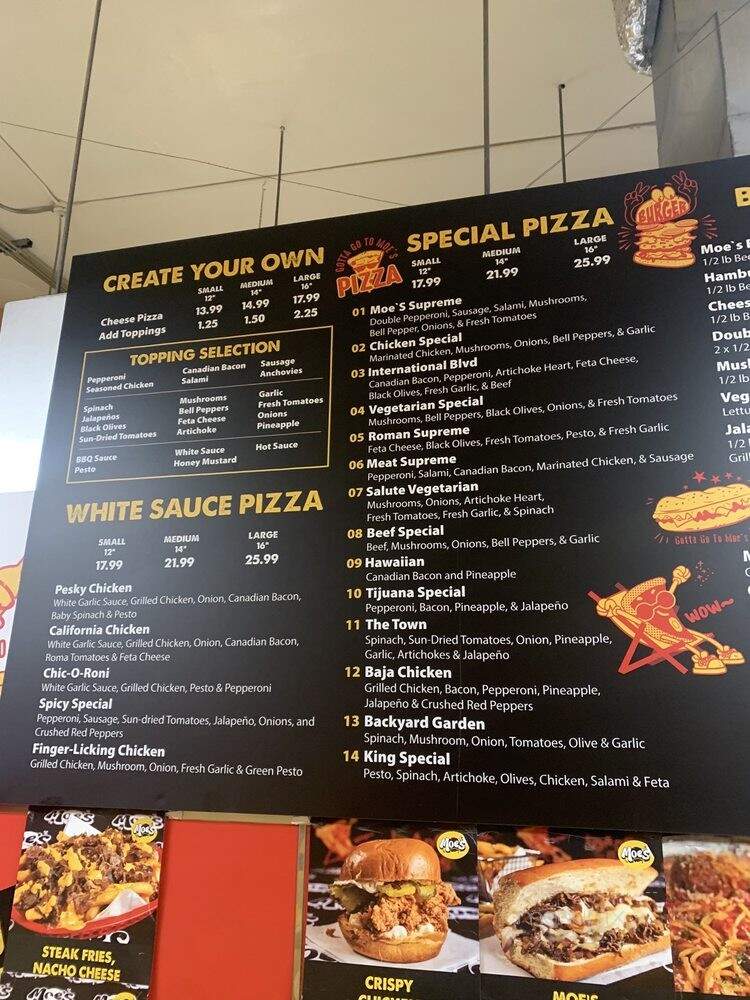 Moe's Pizza - Oakland, CA