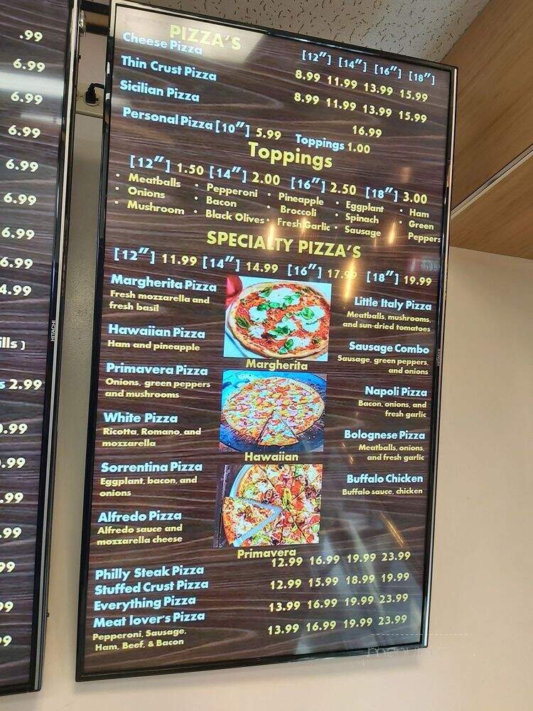 Brooklyn Pie & Cafe - Mansfield, TX menu_pic