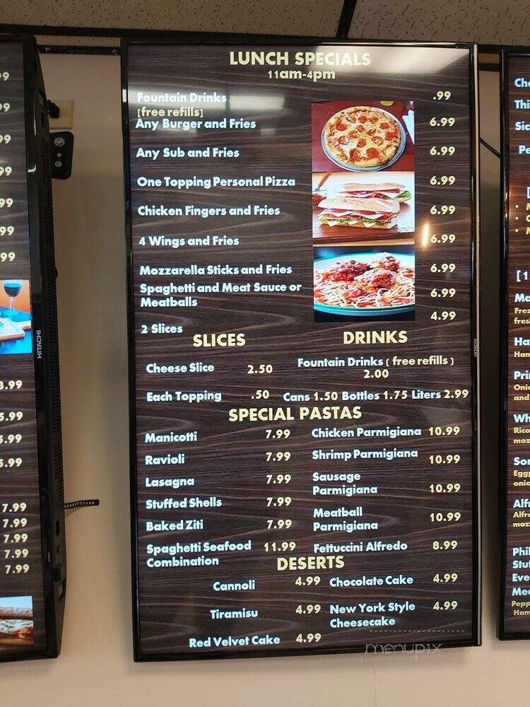 Brooklyn Pie & Cafe - Mansfield, TX menu_pic