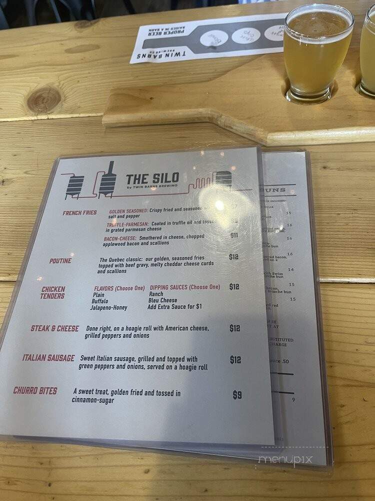 Twin Barns Brewing - Meredith, NH menu_pic
