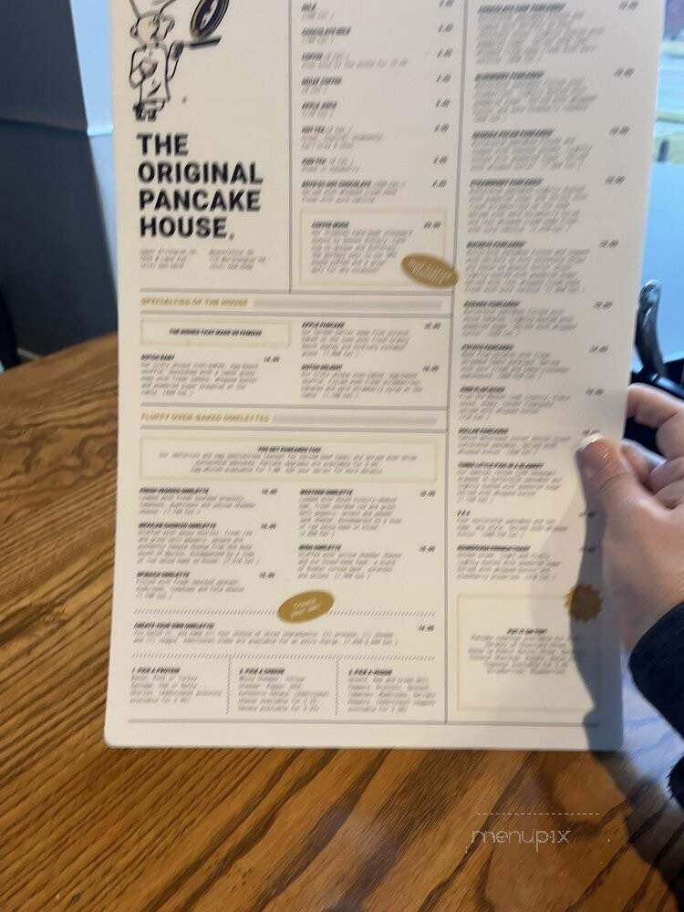 The Original Pancake House - Westerville, OH menu_pic
