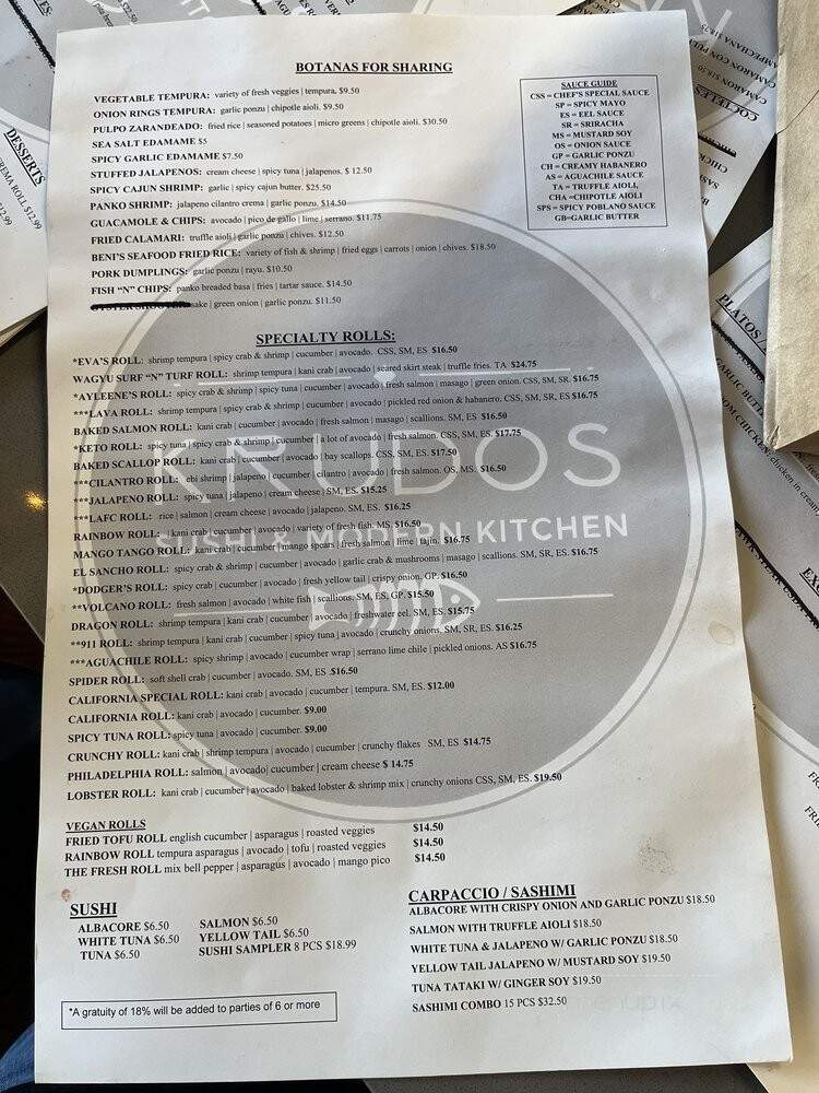 Krudos Sushi & Modern Kitchen - Maywood, CA