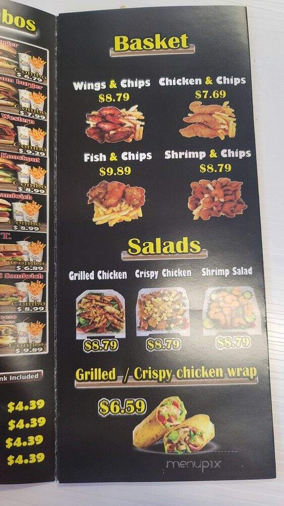 Cali Burgers - Modesto, CA menu_pic