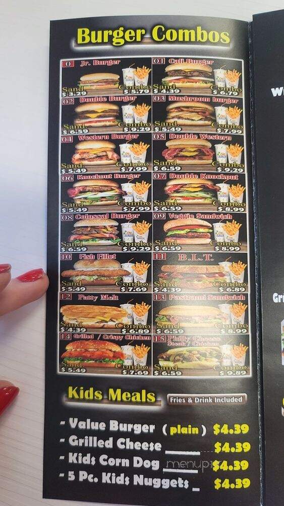 Cali Burgers - Modesto, CA menu_pic