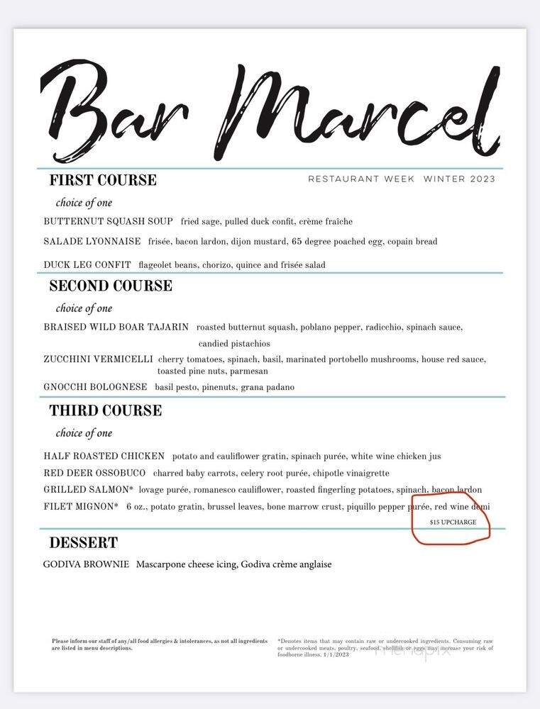Bar Marcel - Charlotte, NC