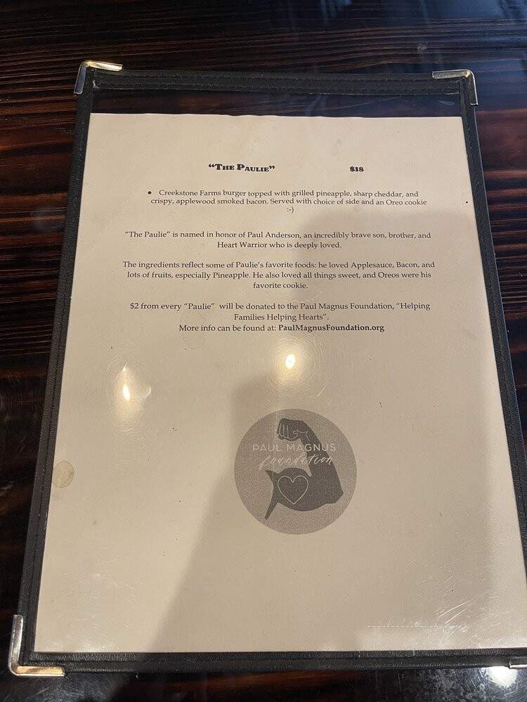 The Brewer's Art Tavern - Clarksville, MD menu_pic