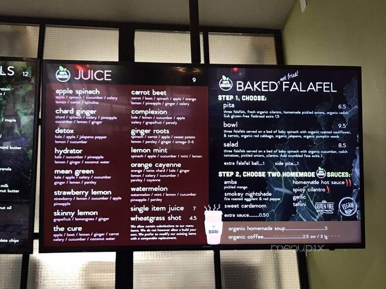 Bari - Nyack, NY menu_pic