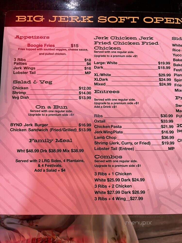 Big Jerk - Las Vegas, NV menu_pic