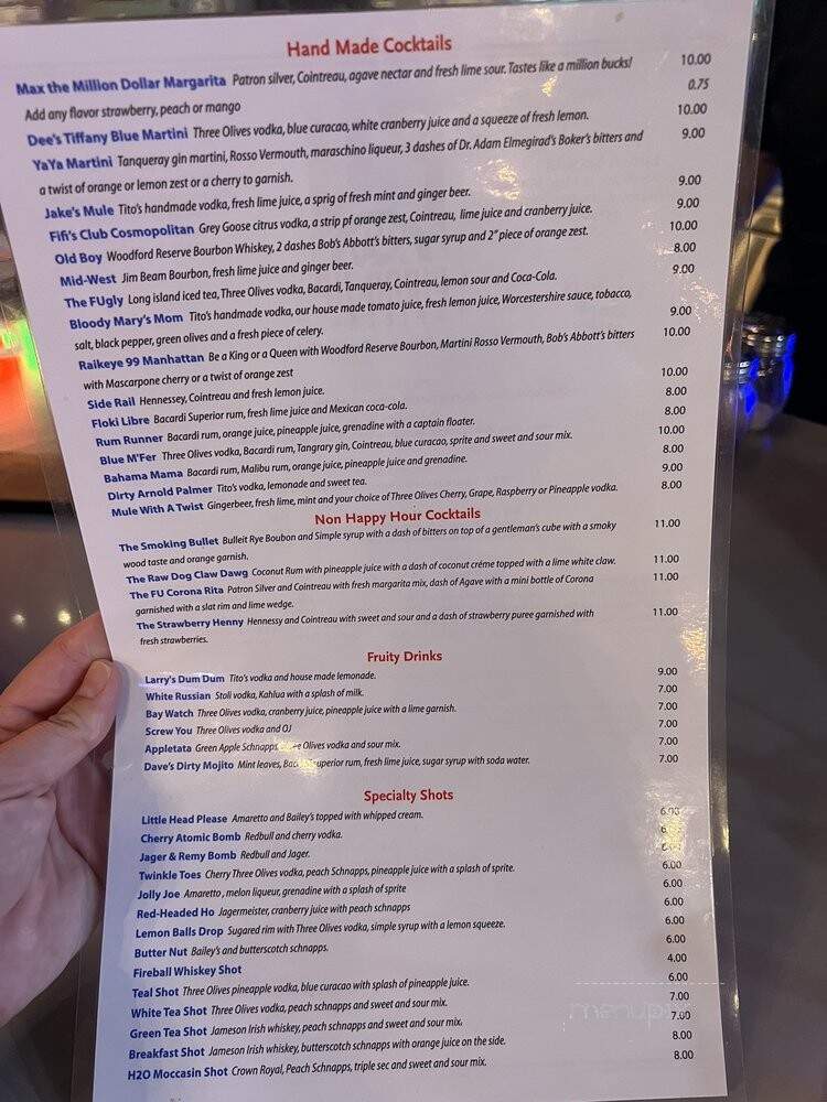 Fired Up Pizza - Jacksonville, FL menu_pic