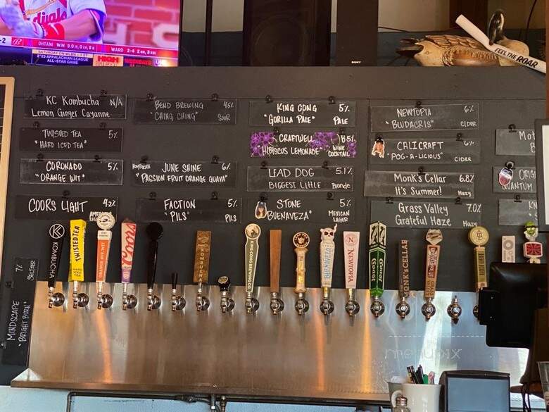 Gander Taphouse - Loomis, CA menu_pic