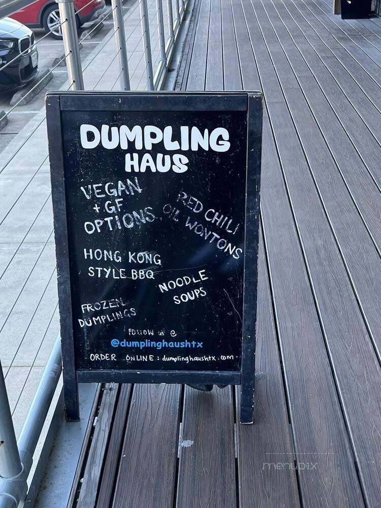Dumpling Haus - Houston, TX menu_pic