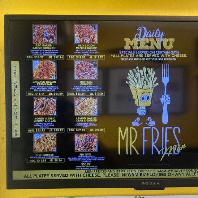 Mr Fries Man - Inglewood, CA menu_pic