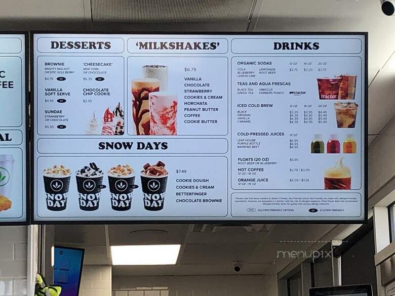 Plant Power Fast Food - Las Vegas, NV menu_pic