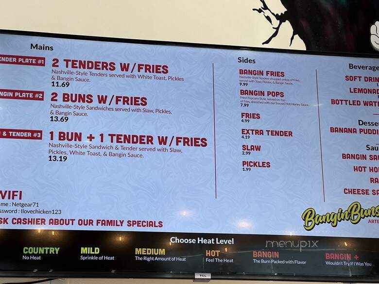 Bangin Buns - Artesia, CA menu_pic