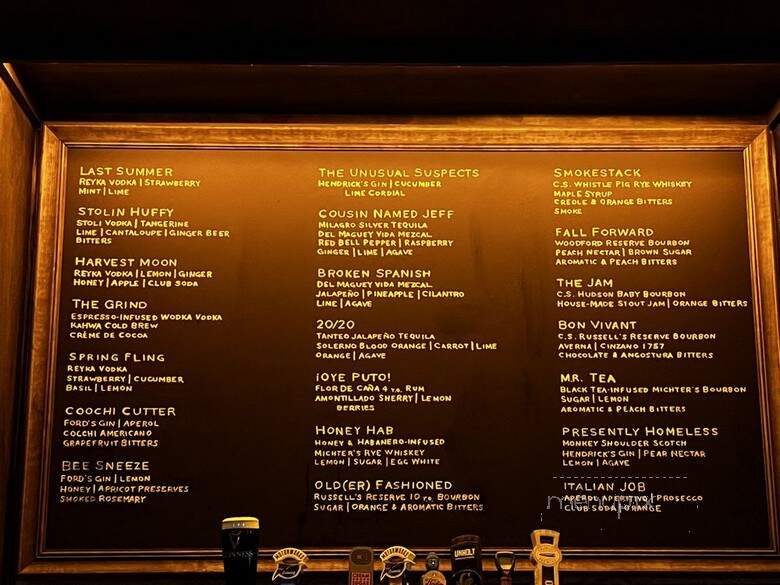 Copper Shaker - St Petersburg, FL menu_pic