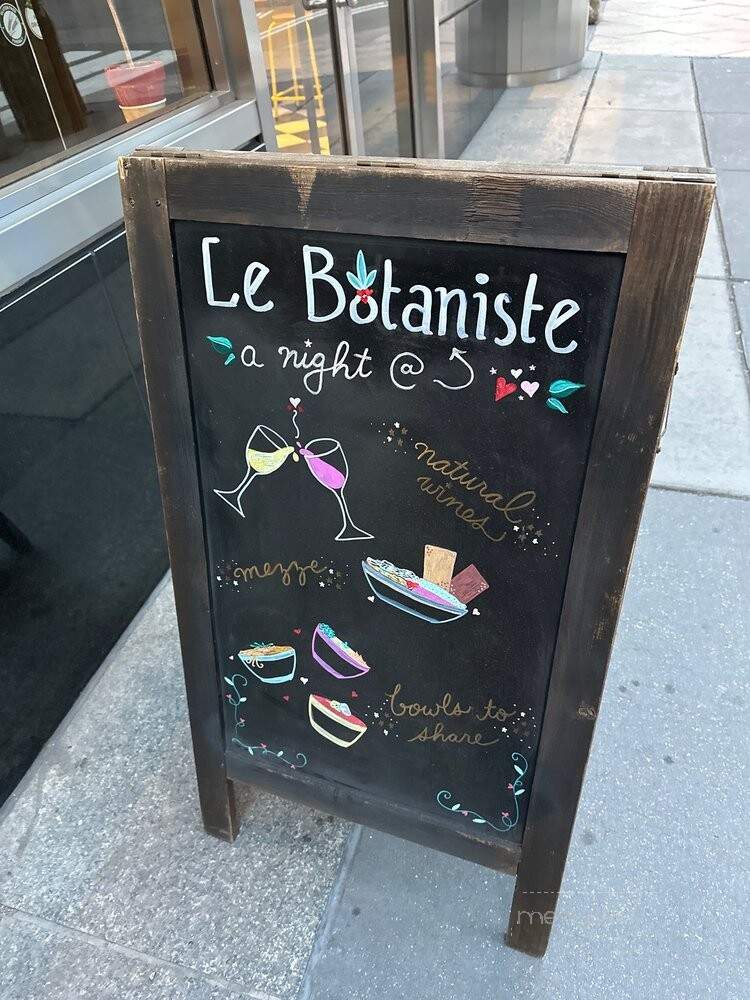 Le Botaniste - New York, NY menu_pic