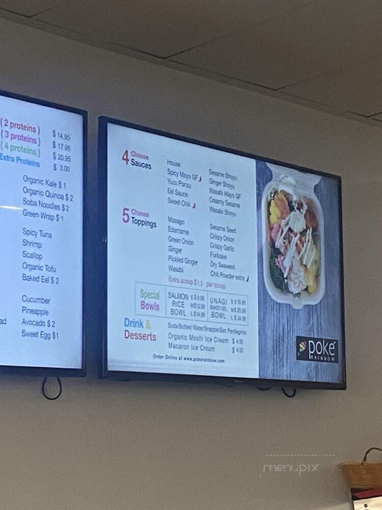 Poke Rainbow - Whittier, CA menu_pic