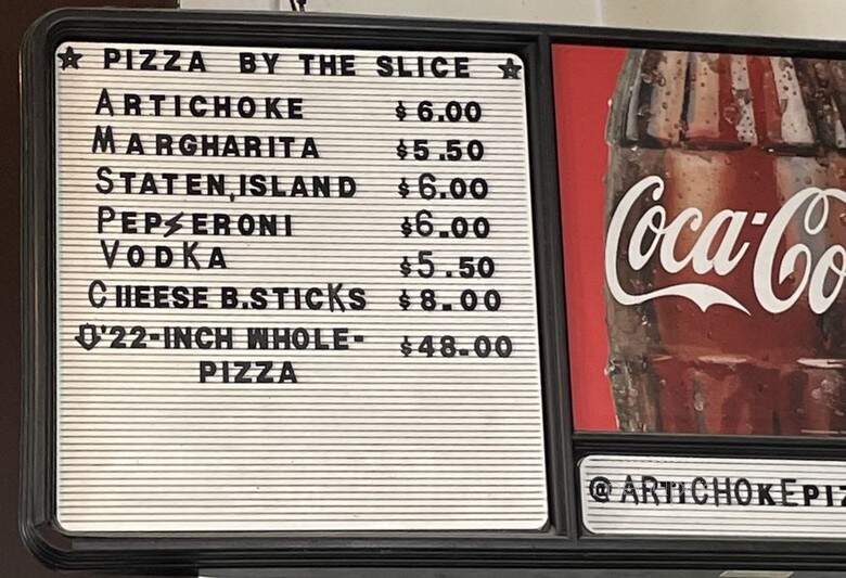 Artichoke Basille's Pizza - Oakland, CA