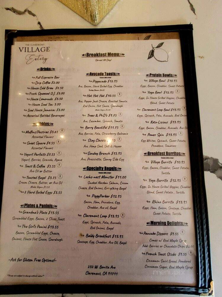 The Claremont Village Eatery - Claremont, CA