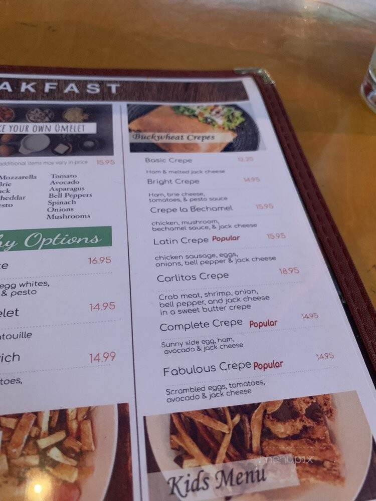 Nina's Cafe Bar - Bell, CA menu_pic