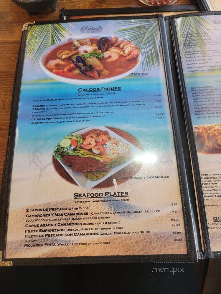 Ruben's Mariscos and Mexican Grill - Apple Valley, CA