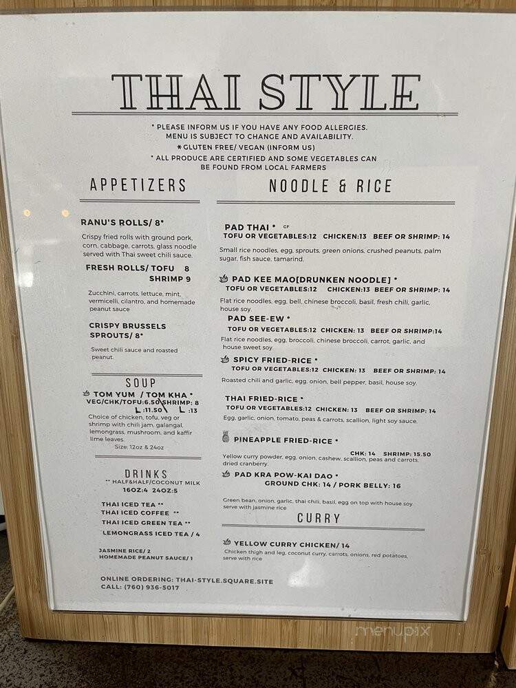 Thai Style - Carlsbad, CA