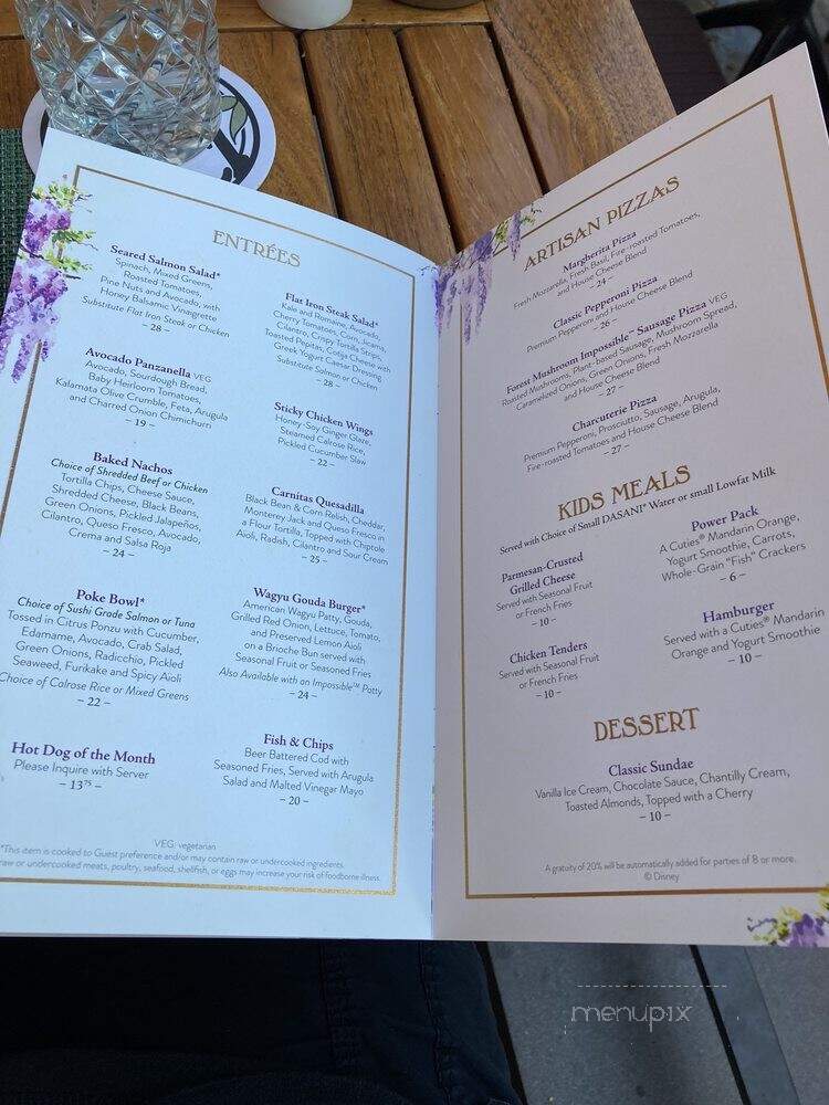 GCH Craftsman Bar - Anaheim, CA menu_pic