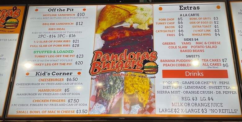 Pandora's Burgers - North Las Vegas, NV menu_pic