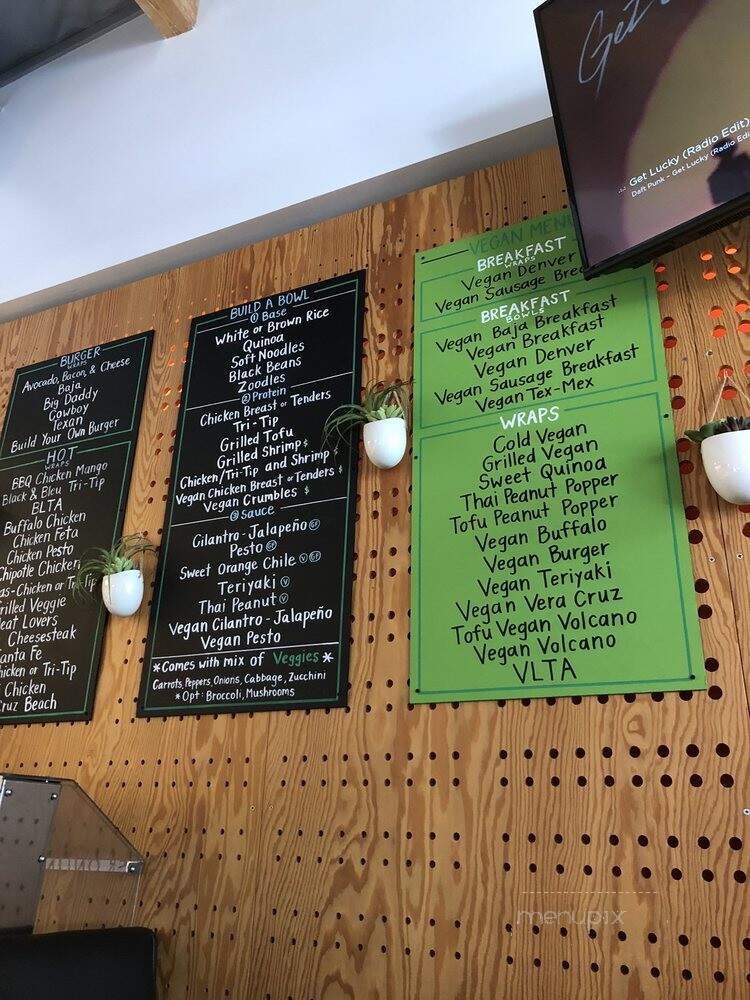 The WrapShack - El Cajon, CA menu_pic