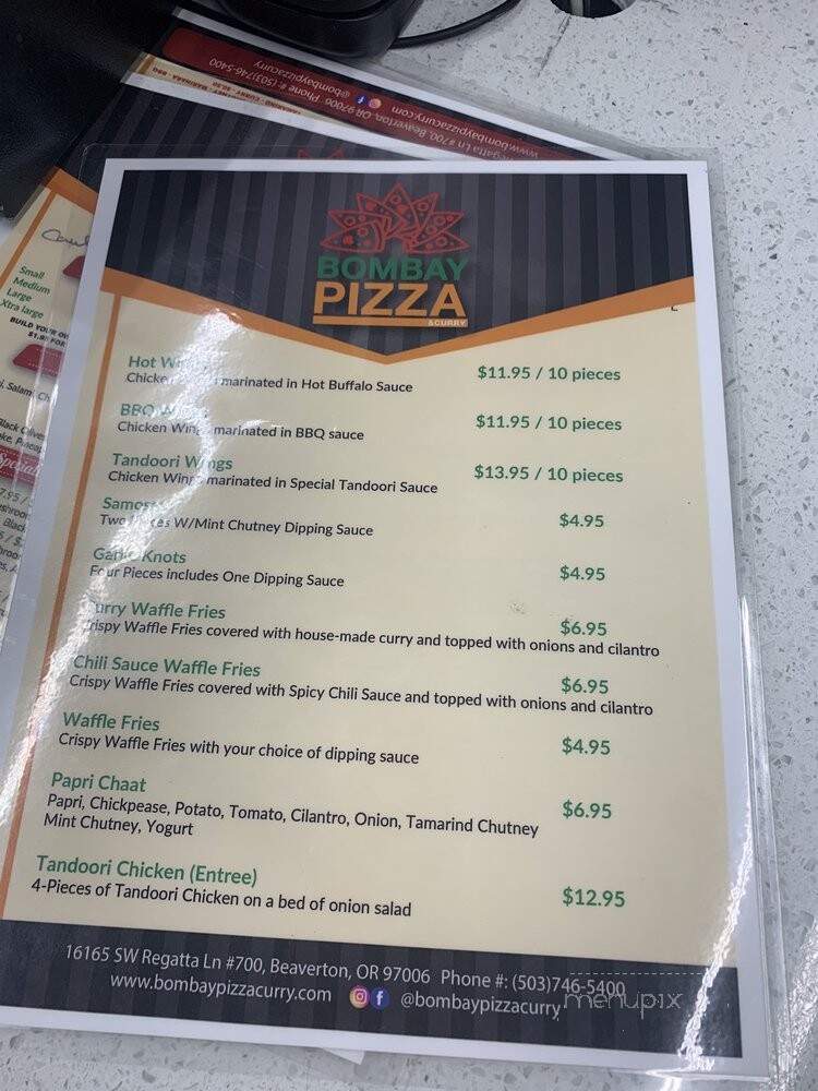 Bombay Pizza & Curry - Beaverton, OR