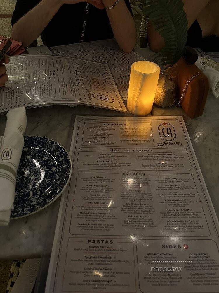Cafe Americano - Miami Beach, FL menu_pic