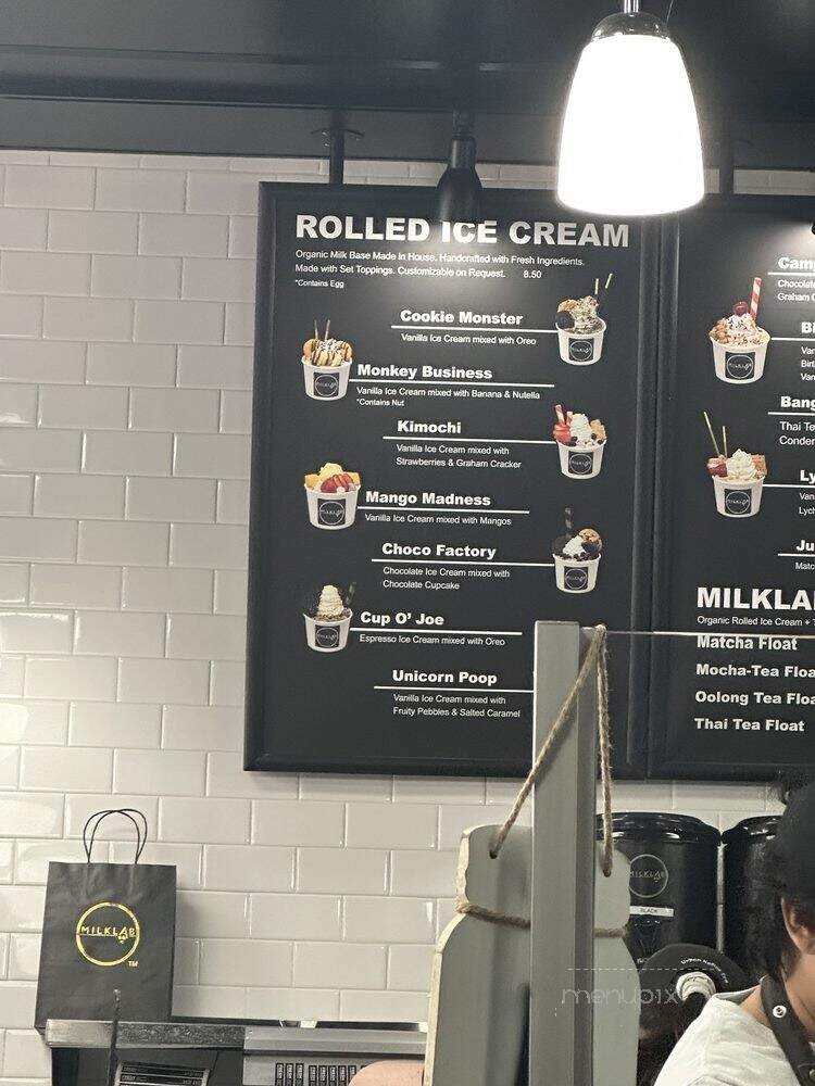 Milk Lab - Durham, NC menu_pic