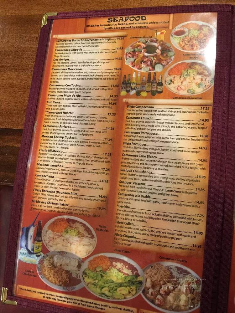 Mi Mexico - Montrose, CO menu_pic